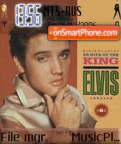 Elvis Presley Mdx theme screenshot