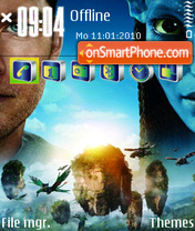 Avatar s603rd es el tema de pantalla