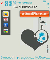 Love Water tema screenshot