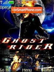 Скриншот темы Ghost rider