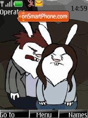 Twilight (with bunnies) es el tema de pantalla