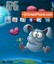 Cute Love 03 tema screenshot