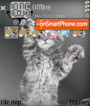 Pink Nose tema screenshot