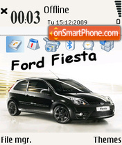 Ford fiesta 01 theme screenshot