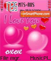 I Love You 04 es el tema de pantalla