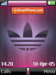 Adidas Pink Theme-Screenshot