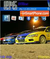 Evo vs STI tema screenshot