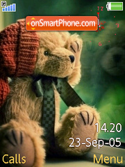 Swf Bear Clock Flash es el tema de pantalla