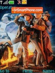 Скриншот темы Back to the future