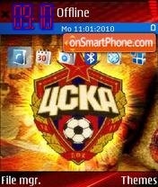 CSKA001 tema screenshot