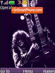 Jimmy Page tema screenshot