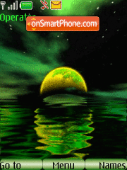Green Planet theme screenshot