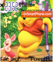 Pooh and Piglet 04 tema screenshot