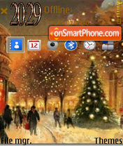 Christmas 06 tema screenshot