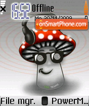 Goamushroom theme screenshot