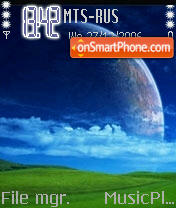 Scenery tema screenshot