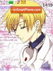 Скриншот темы Tamaki (Ouran Hight school Host Club)