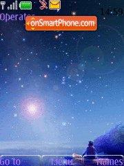 Night Sky tema screenshot