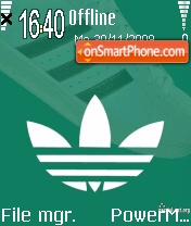 Adidas Retro tema screenshot