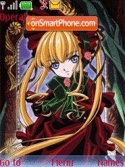 Скриншот темы Shinku (Rozen Maiden)