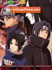 Скриншот темы Itachi