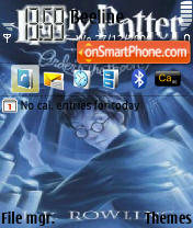 Harry Potter and Order of the Phoenix tema screenshot