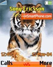 Walkman Tiger theme screenshot