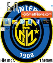 Inter Millan tema screenshot