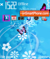 Butterfly 10 theme screenshot