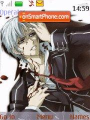 Zero Kiriyu (Vampire Knight) tema screenshot