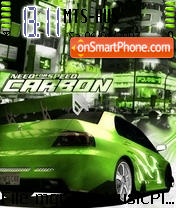 Capture d'écran Nfs Carbon 01 thème