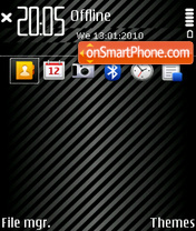 Liners Silver tema screenshot