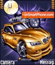 Orange BMW theme screenshot