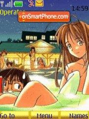 Скриншот темы Love Hina Theme