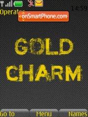 Скриншот темы Gold Charm