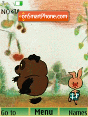 SWF winni.pooh anim tema screenshot