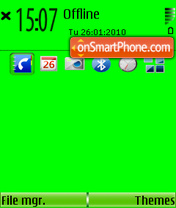 i Love Green es el tema de pantalla