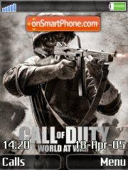 Скриншот темы Call Of Duty 5