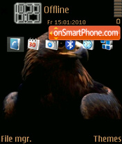 black eagle 01 theme screenshot