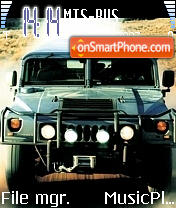 Hummer Vs Toyota tema screenshot