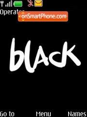 Скриншот темы Theme black