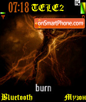 Burn tema screenshot