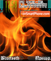 Fire tema screenshot