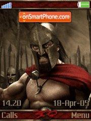 300 Spartans tema screenshot