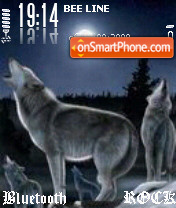 Wolf tema screenshot