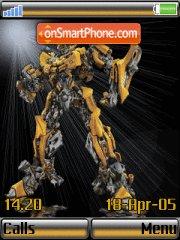 Transformers tema screenshot