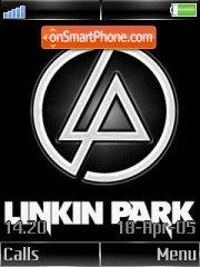 Capture d'écran Linkin Park thème