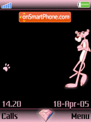 Pink Panter theme screenshot