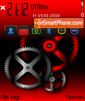 Gears 01 es el tema de pantalla