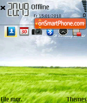 Nature Dreamy tema screenshot